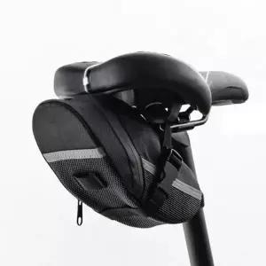 (색상 블랙)자전거 안장 가방 새들백 공구 방수 케이스 파우치 용품 바이크 하드 방수팩 방수파 수납