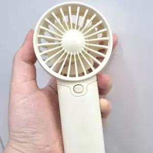 단일색상 핸디형 휴대용 손풍기 선풍기 미니 4엽날개 센스있는 선택