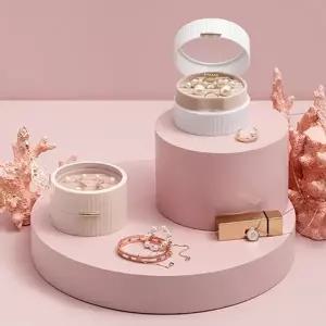 악세사리 보관 정리함 수납함 쥬얼리 주얼리 보석함 정리 수납 시계 팔찌 반지 귀걸이 휴대 여행 소품 용품