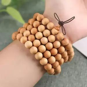 불교 용품 108배 백팔배 나무 염주 팔찌mm 2종 단주 합장주 반지 참선 방석 목걸이