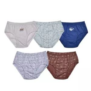 순면 남아동 삼각 팬티 5매입/어린이/초딩/면팬티/스판/속옷/데일리/편한/남팬티/주니어/초등/남아용/컬러