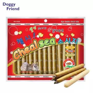 애완동물용품 도기프랜드 첼시소시지 28P 스크래쳐 고양이집 중형 놀이터