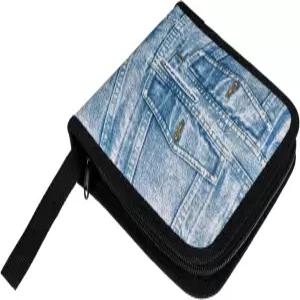 CD 케이스 DVD 홀더 40 용량 보관 자동차 정리함 바인더 책 지갑 작은 휴대용 박스 디스크 책자 가정