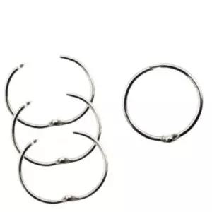 카드고리 원형 고리 링 45MM 소형 원형 단어장 클릭링카드링 제본링