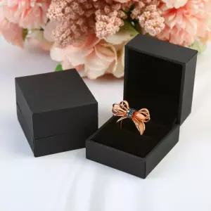 반지 조명 케이스 프로포즈 블랙 기념일 주얼리 보석 종이 함 드 반지케이스 상자 심플