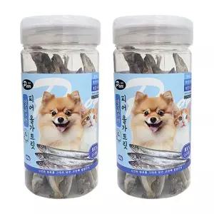 동결건조 강아지 맛있고 건강한 간식 열빙어 60g 2개