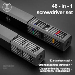 Y  드라이버 키트 30 40 44 정밀 자기 분리형 스크류 세트 스마트홈 전화 수리 미니 도구 케이스