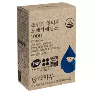 담백하루 정품 초임계 알티지 오메가에센스 1000 30정 1개 오일 유채유 부엌 콜드프레스 식물성오일 식용