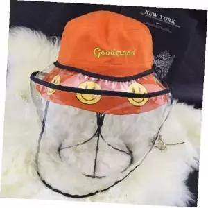 스마일 방역모자 가림막모자 키즈버킷햇 봄벙거지 가을벙거지 키즈벙거지