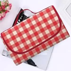 체크 패턴 돗자리 매트 빅사이즈 12인용 해변 소풍