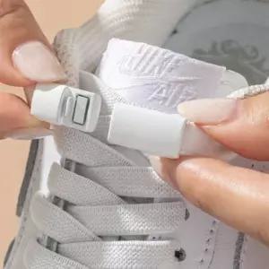 신발 스트랩 끈 2p 1세트 무매듭 무타이 매듭없는 고정 클립 간편한 운동화 런닝화