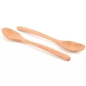 ( )원목 비취우드 티스푼 2P 주방수저 원목커피스푼 실속티스푼