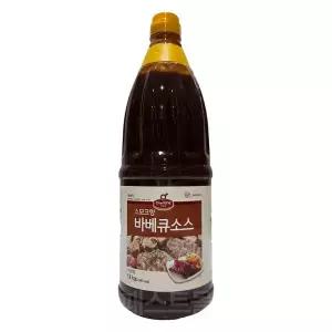 대상 쉐프원 스모크향 바베큐소스 1.9kg 1개