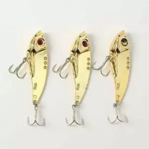 루어낚시 메탈 바이브 3p세트 18g 골드 갈치 메탈지그