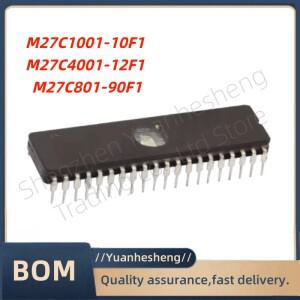 10pcs/M27C1001-10F1 M27C4001-12F1 M27C801-90F1 CDIP-32 메모리 칩
