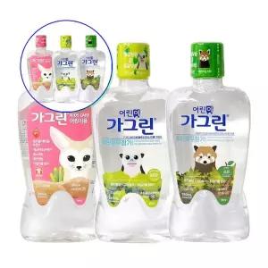쌍문상회 어린이 가그린 380ml (딸기/청포도/사과)