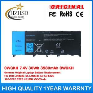0WGKH 7.4V 30Wh 3880mAh Dell Latitude 11 10 10-ST2E STE2용   노트북 배터리 교체
