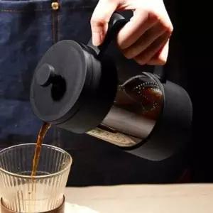 커피콩프렌치프레스1L내열유리커피추출기