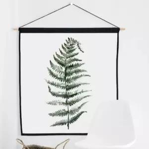 BS 패브릭 포스터 보스턴고사리 L 벽 꾸미기 장식 창문 가리개 가림막 꽃 식물 인테리어