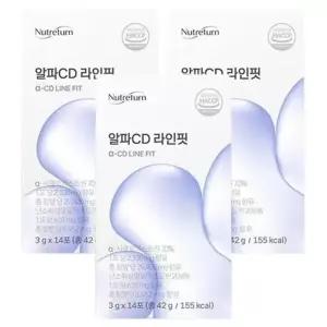 [단비] 뉴트리턴 알파CD 라인핏 14포 x 3개