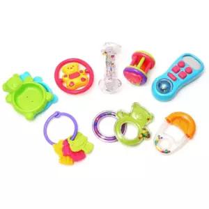 딸랑이 치발기 멜로디 돌아기 장난감 세트 임신선물 유치자극 구강기