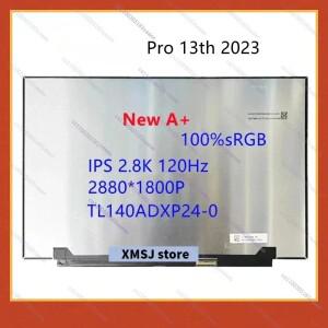 WUJIE14 Pro 13th 2023 TMX2004 TL140ADXP24-0 IPS 2.8K 120Hz 2880*1800P sRGB 용 MECHREVO 새 A + 노트북