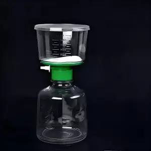 0.22um PES 멤브레인(1PCS)이 포함된 500ml 멸균 일회용 진공 필터 유닛 확대