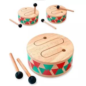 어린이집 악기연주회 고급원목 클래식드럼 EQ 인지능력 소근육발달