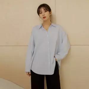 [66-120] 인트 루즈 베이직 원포켓 남방