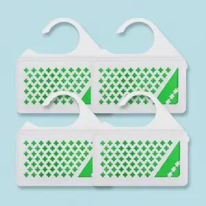 옷장용 옷걸이형 라벤더 방향제 서랍 탈취제 악취 제거 4개입