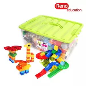 동물 놀이동산 블록 미끄럼틀 레일 마블런 놀이교구 손녀선물 유아교구 유치원 교육용