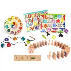 유치원 돌봄시설 영어 한글퍼즐 시계놀이 교구 손주선물 수업교재 수세기 초등학생