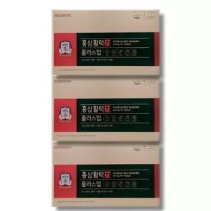 정관장 홍삼활력 플러스 업 40ml x 30개입 3박스