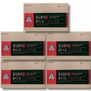 정관장 홍삼활력 플러스 업 40ml x 30개입 5박스