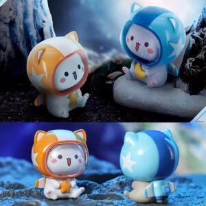 미타오 고양이 블라인드 박스 러브 시리즈 시즌 3 미스터리 귀여운 행운의 만화 인형 모델 장난감 액션 피