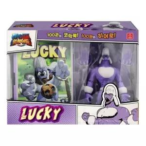 액션피규어 북케이스세트 럭키작동어 남아선물 어린이어 규어 미니어 어인형 어처 몰랑이 수집용어 장식어