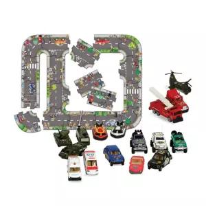 어린이 탱크 요트 트럭장난감+도로 퍼즐매트 생일선물 놀이방 돌봄센터 손주선물 거실