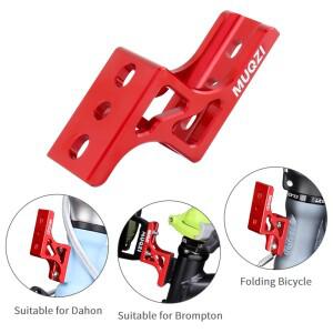 전면 캐리어 마운트 어댑터 라이저 접이식 자전거 가방   D7 D5 P8 용 호환 높이 상승 홀더