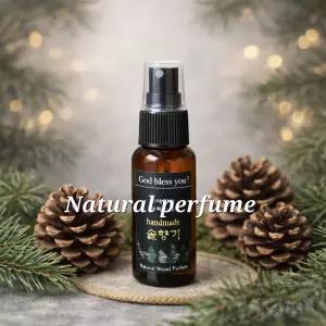 우리는 솔향기 숲속 우디향 차량용 방향제 편안한 파인 피톤치드 필로우미스트 룸스프레이 겸용