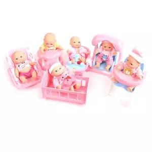 어린이집 욕조 침대 흔들의자 신생아 아기인형 누나놀이 여자아이 언니놀이 역할놀이