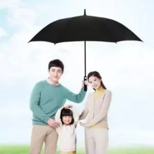 대형우산 태풍 고급 반자동 장우산 골프 대형 암막 양우산