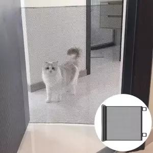 반려동물 보호 안전 차단망 울타리 슬라이딩 메쉬펜스