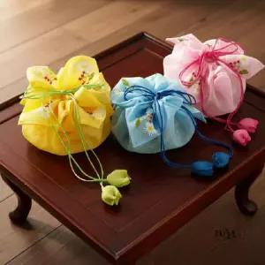 전통선물구디백 외국인 포장 답례품 설날 파우치 소품 데코