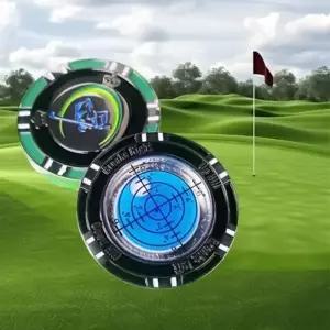 골프 수평계 양면 볼마커 경사체크 수평 골프공 마커