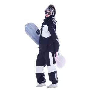 커플 방풍 방수 보드복 스키복 점프슈트