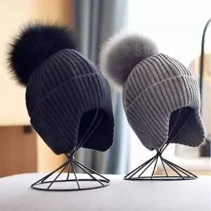 방울 귀도리 비니 여성겨울모자 골프 골프비니