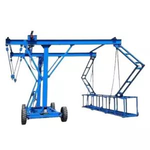 고소작업대 케이지 고소 리프트 사다리차 작업