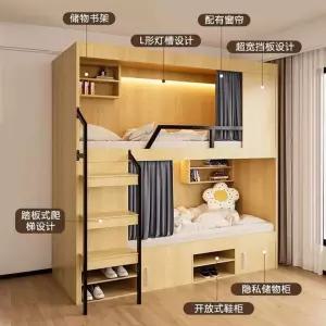 캡슐 이층침대 호텔 기숙사 수면실 게스트하우스