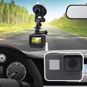 유리 스탠드 흡착 거치대 브라켓 브이로그 마운트 블랙박스 방송 자동차