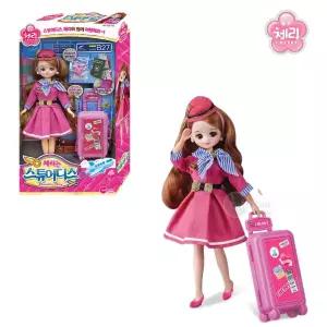 체리는 스튜어디스 마론 마루 장난감 인형 사람 유아 여아선물 패션 역할놀이 소꼽